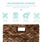 Best Choice Products 13x13in Hyacinth Storage Baskets, Set of 5 Multipurpose Collapsible Organizers